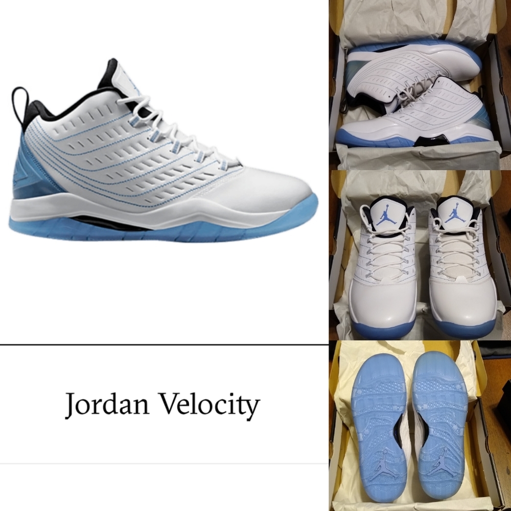 Jordan Velocity UNC Blue and White NWT Deadstock
